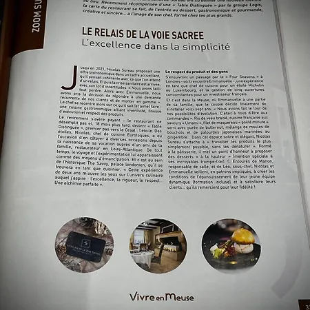 Szálloda Logis Le Relais De La Voie Sacree Issoncourt